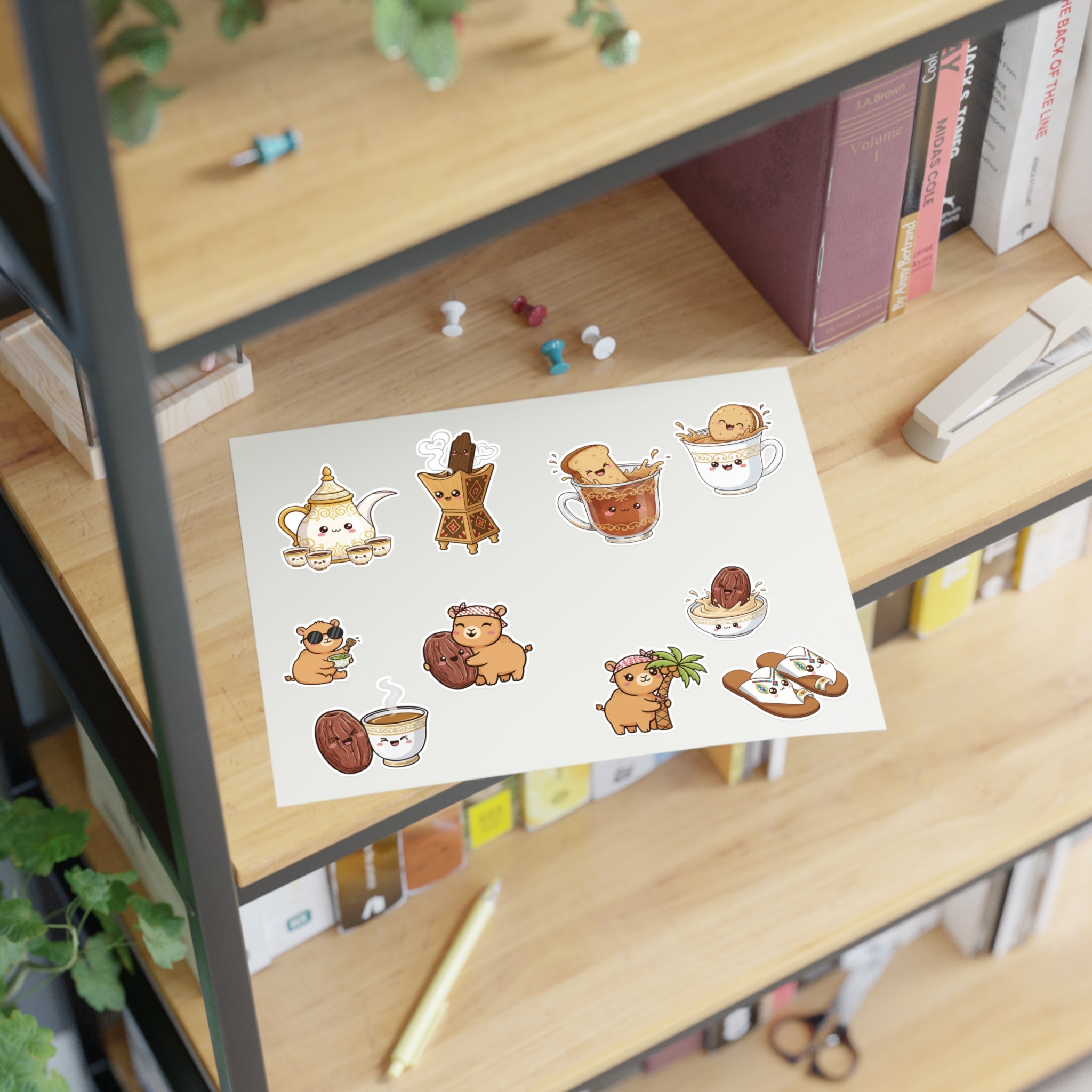 Full Arabian Kawaii Stickers