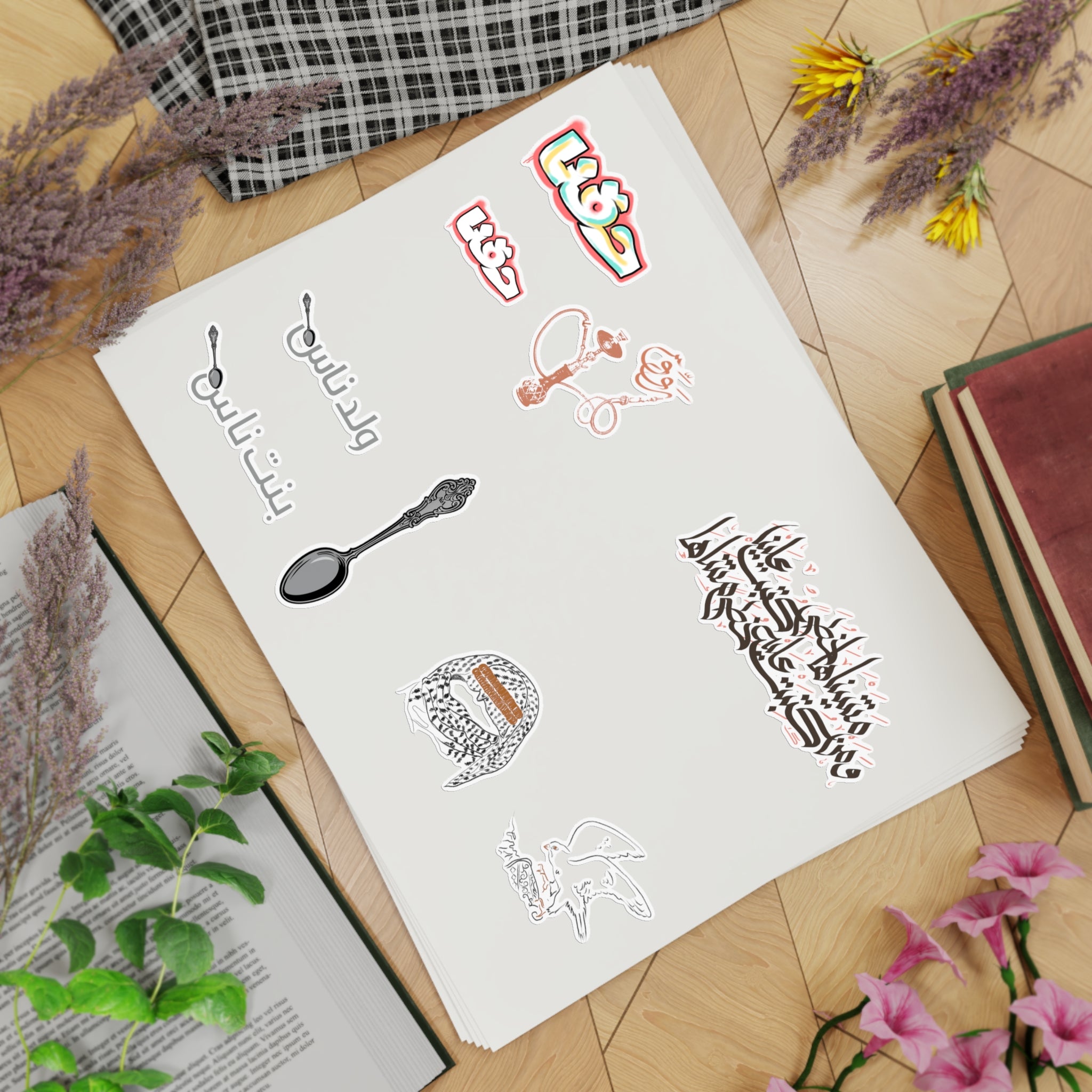 2nd EDGE collection Sticker Sheets 5 pcs