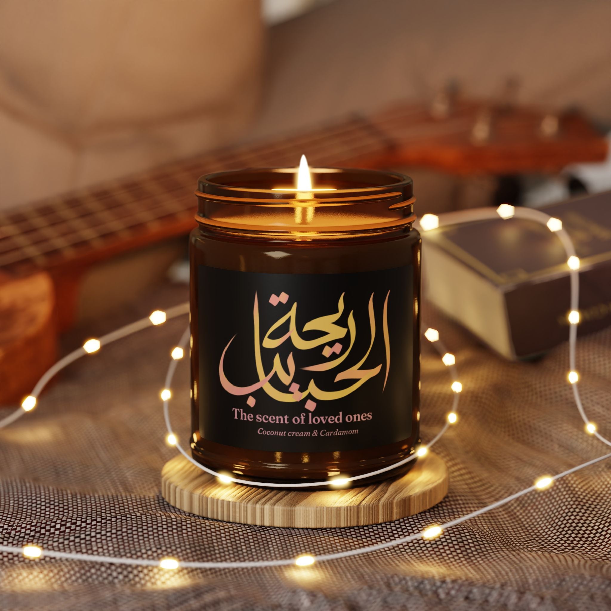 Loved Ones Coconut & Cardamom Scented Soy Candle
