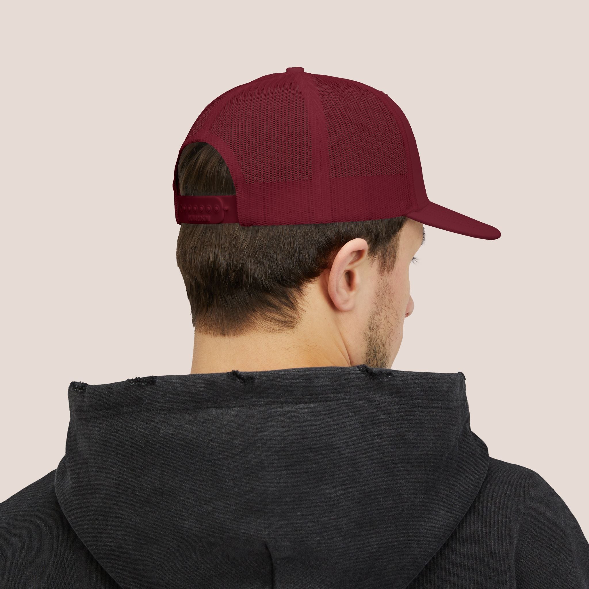 Red Feather On My Head SnapBack Trucker Cap