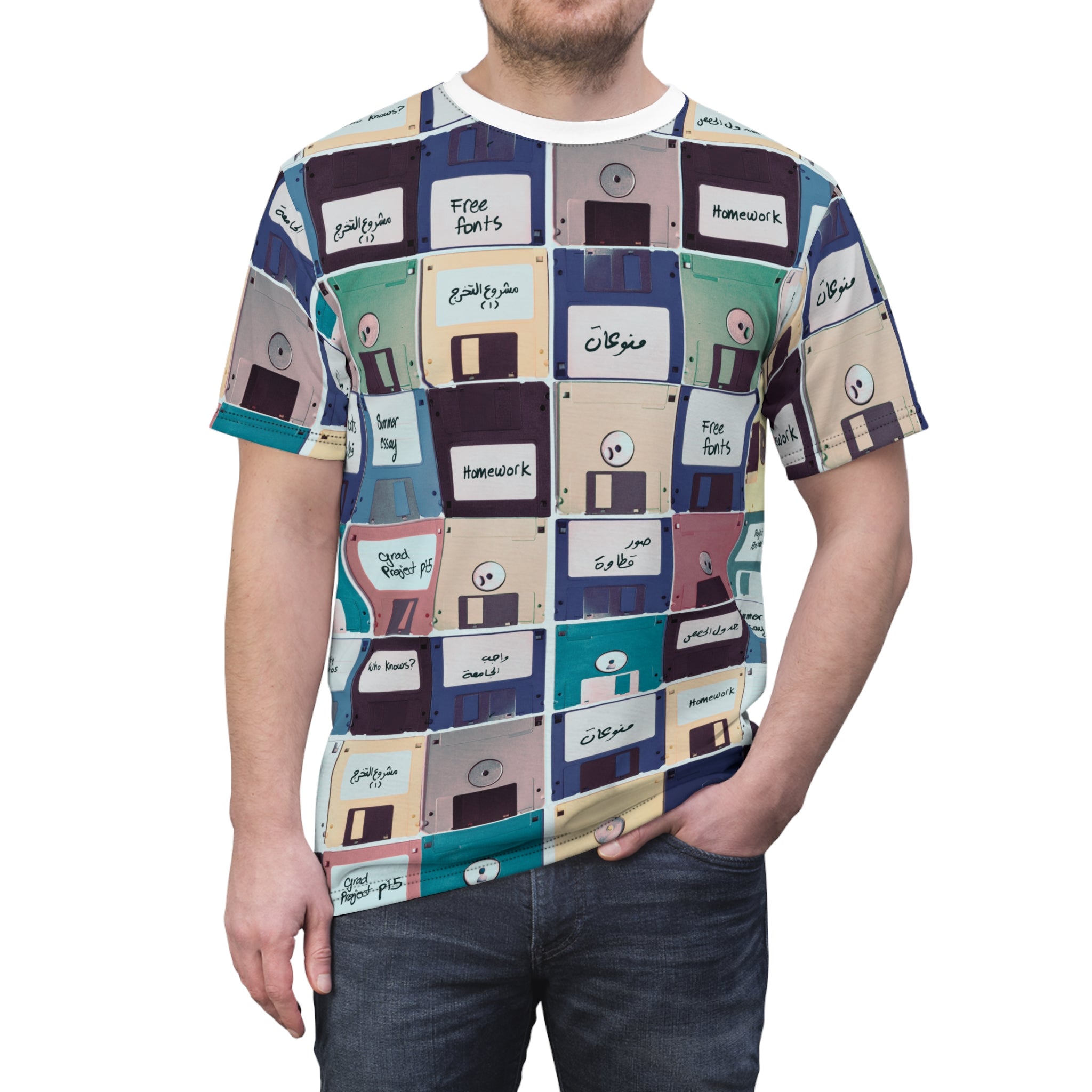 My Floppy Discs from Uni - Unisex Tee