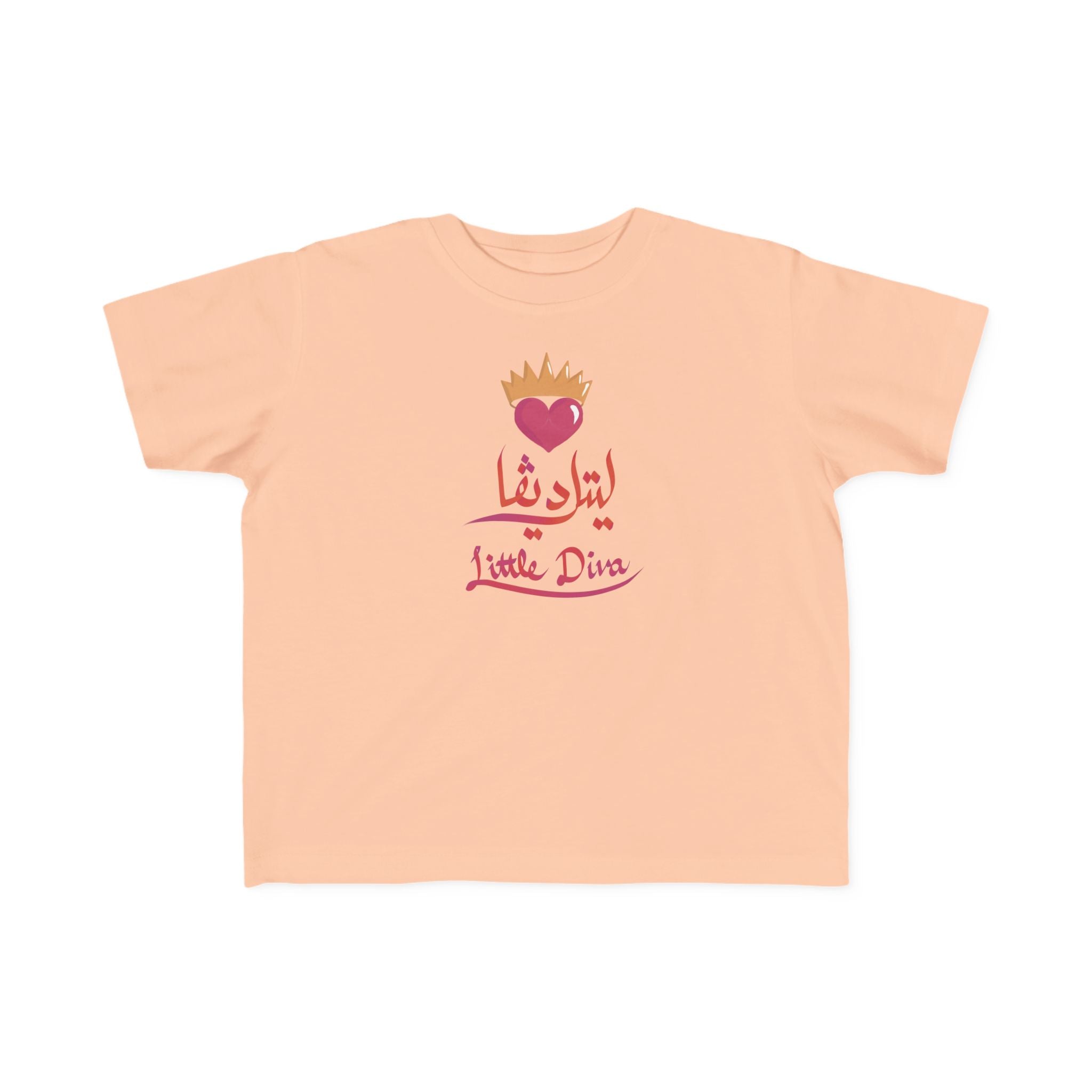 Bilingual Little Diva - toddler's tee