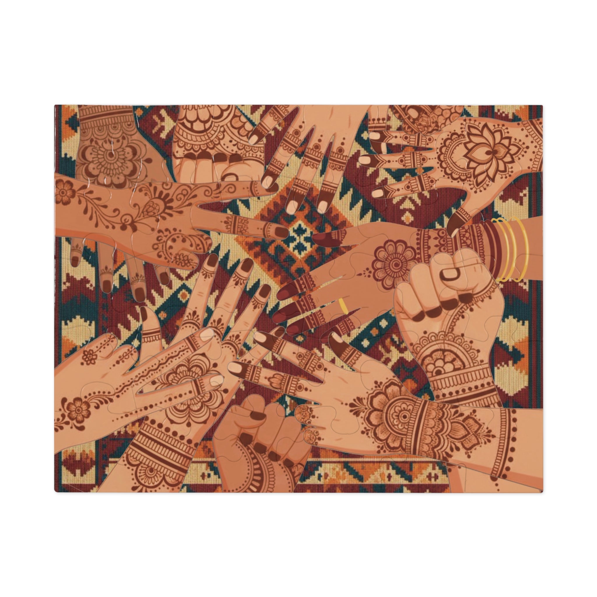 Henna Sadu Party Jigsaw Puzzle