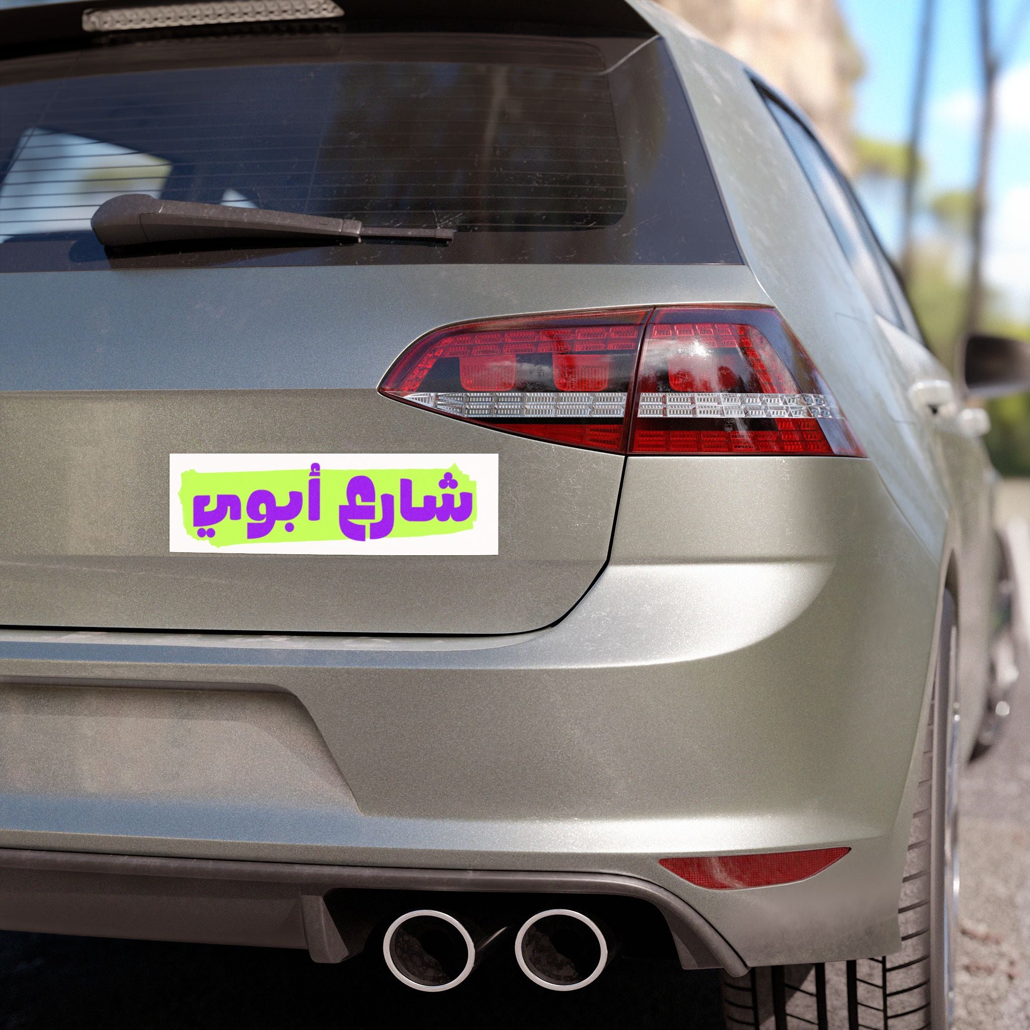 Own The Road Car Magnet