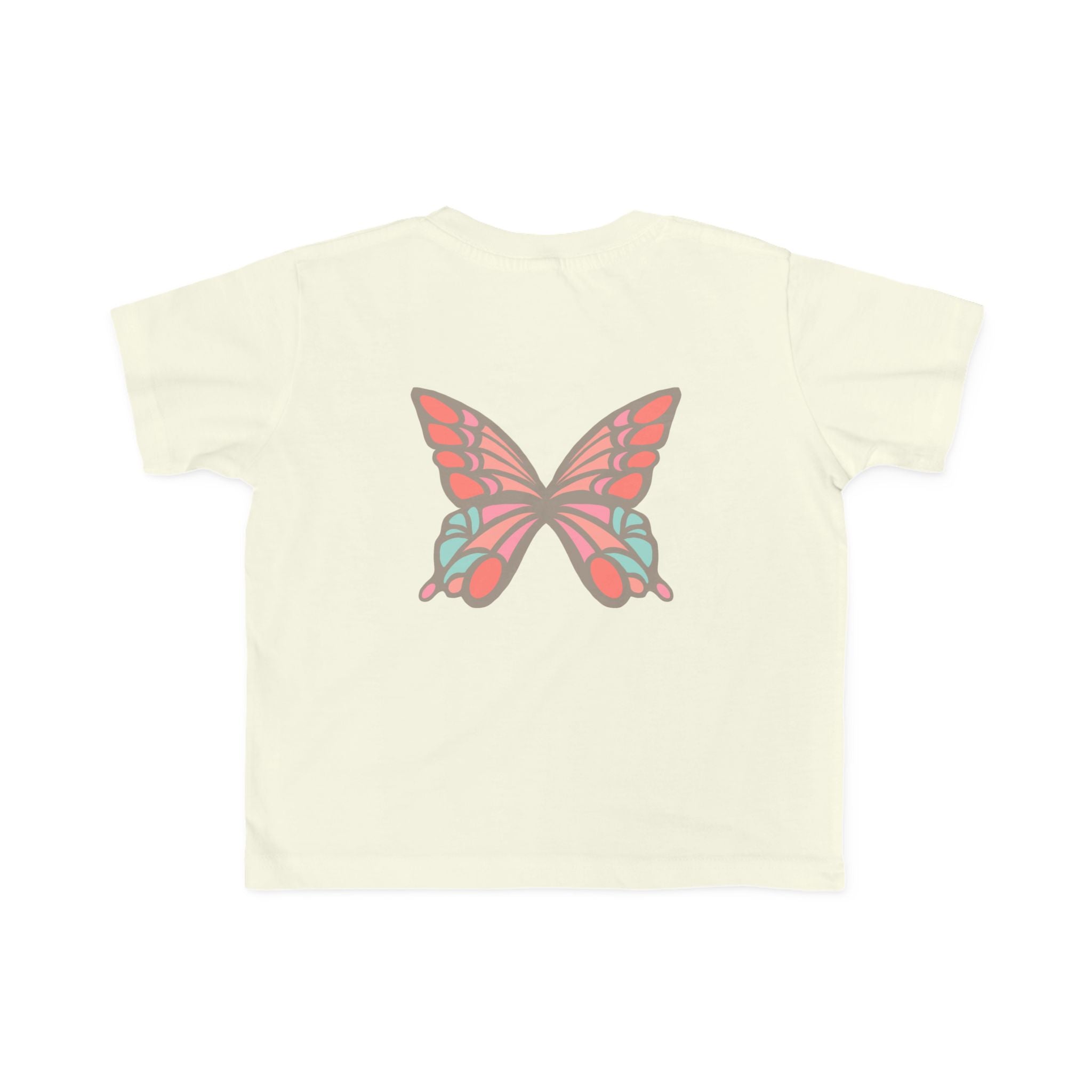 Coral Butterfly of My Life - Arabic toddler's tee