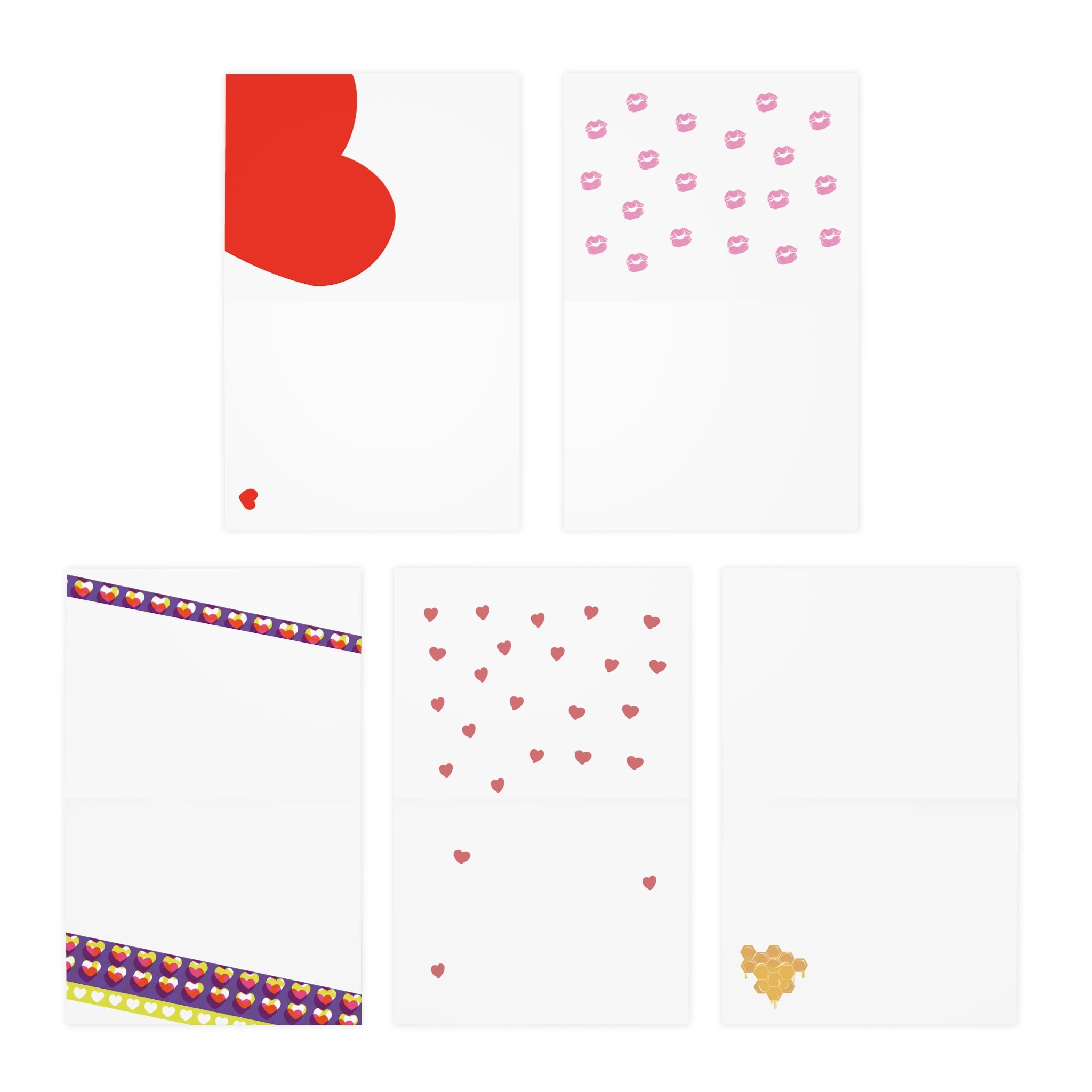 In Love | 5-Pack of Luxe Greeting cards