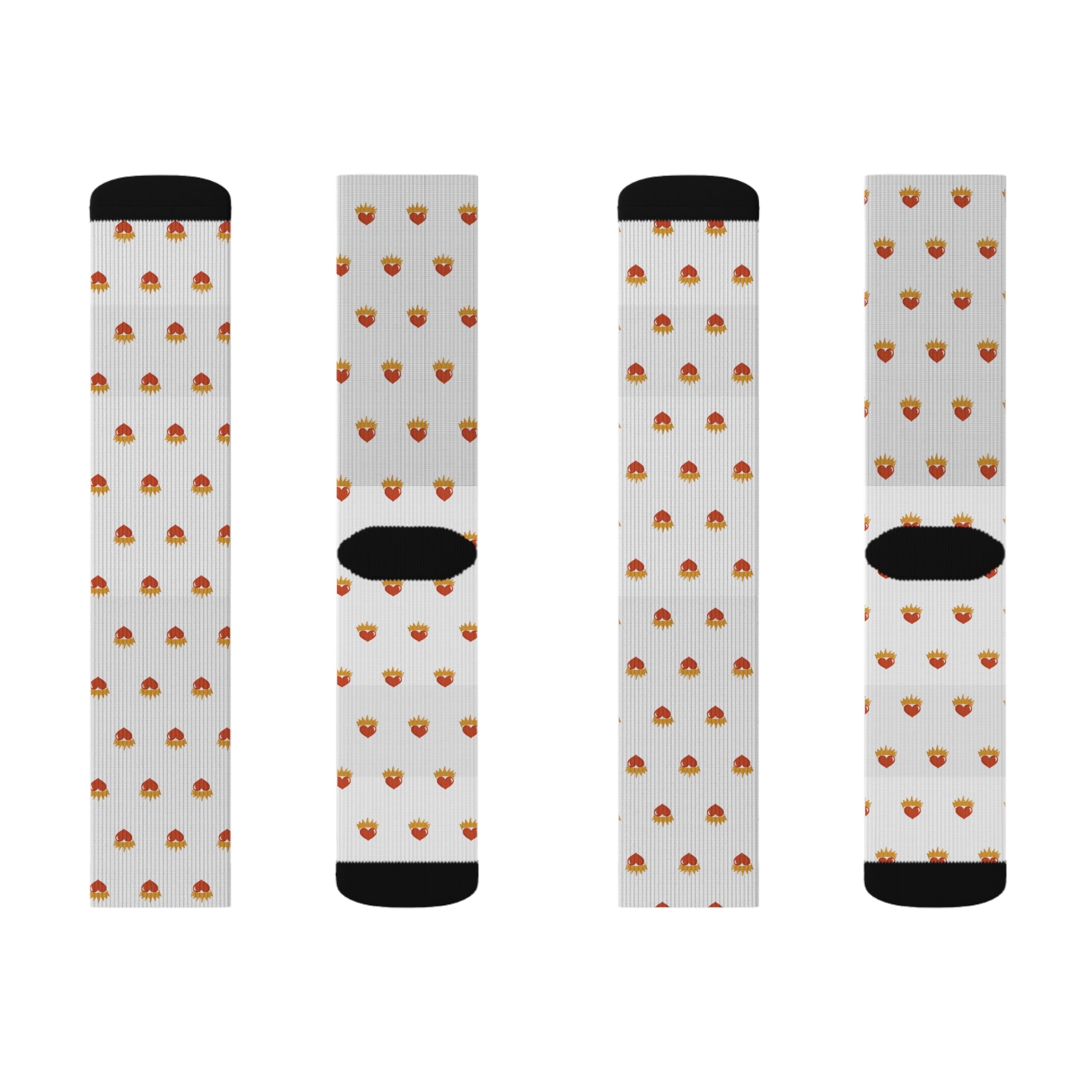 Royal Heart Unisex Socks
