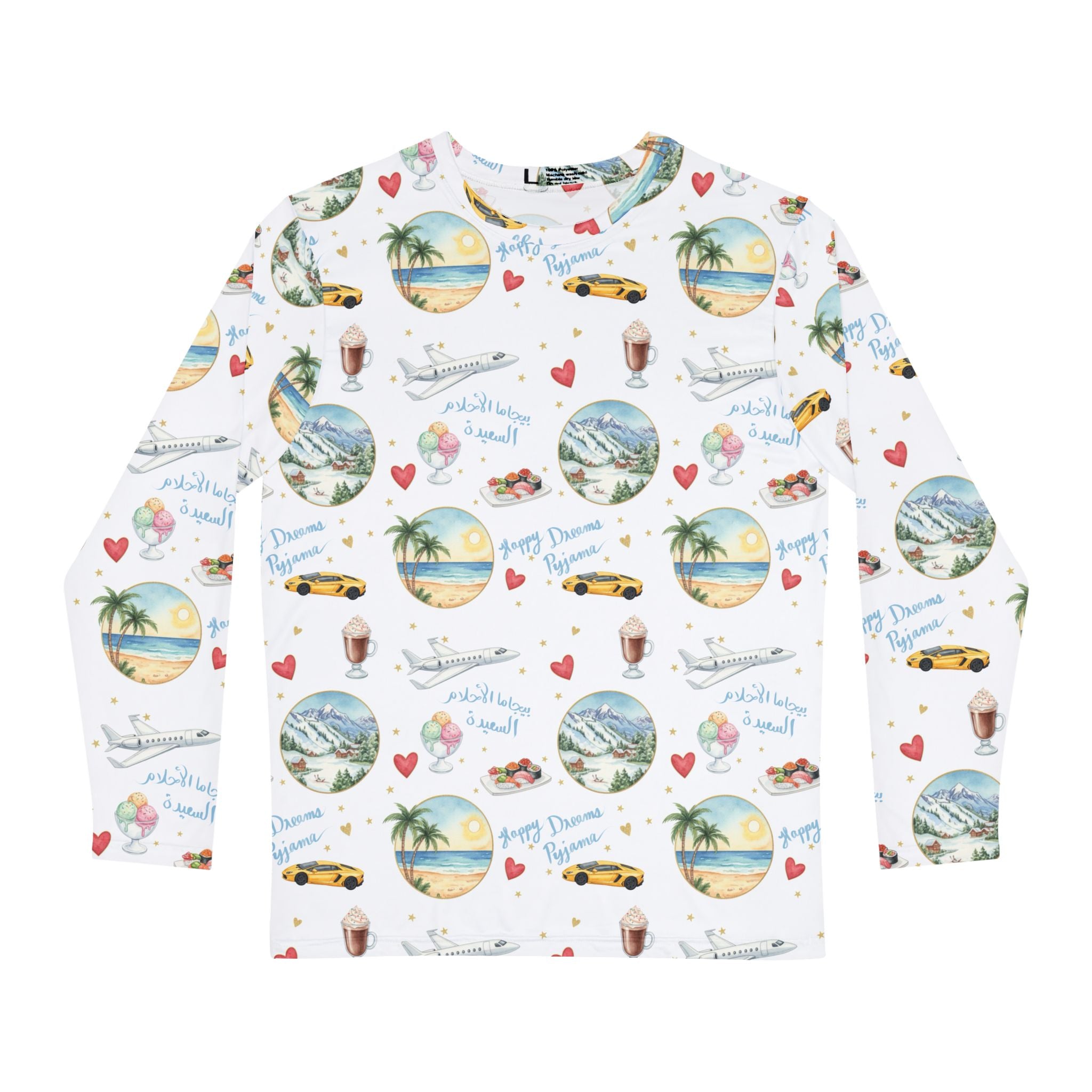 Dreaming of Vacation Men’s Pyjama Top