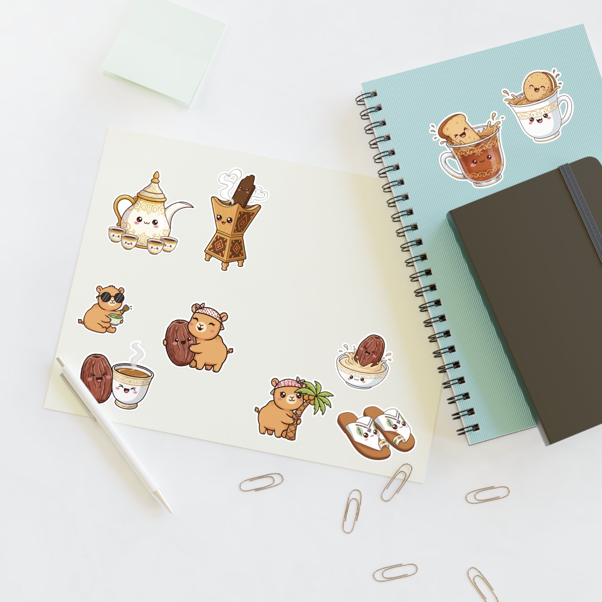 Full Arabian Kawaii Stickers