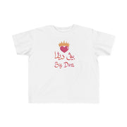 Bilingual Big Diva - toddler's tee