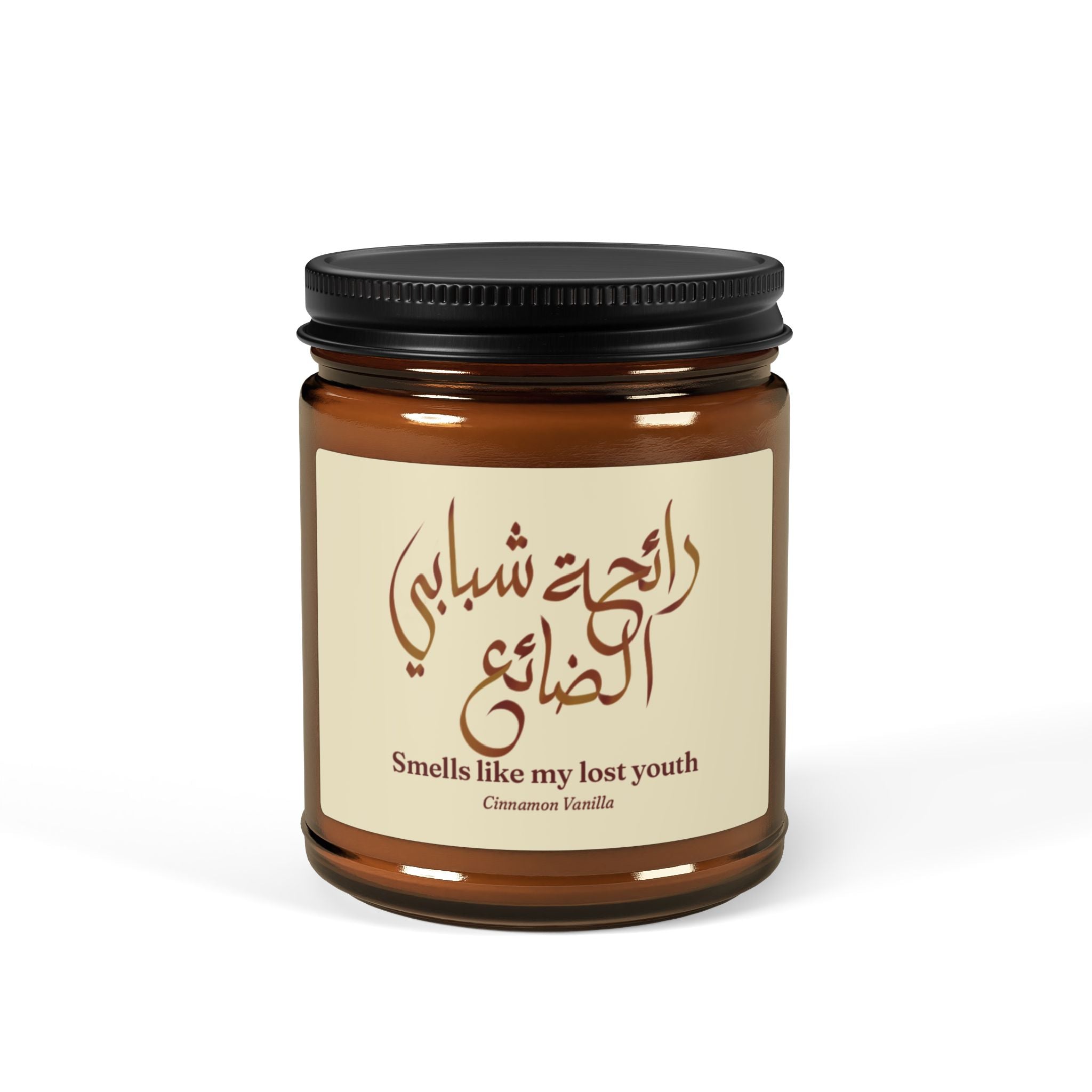 Lost Youth Cinnamon & Vanilla Scented Soy Candle
