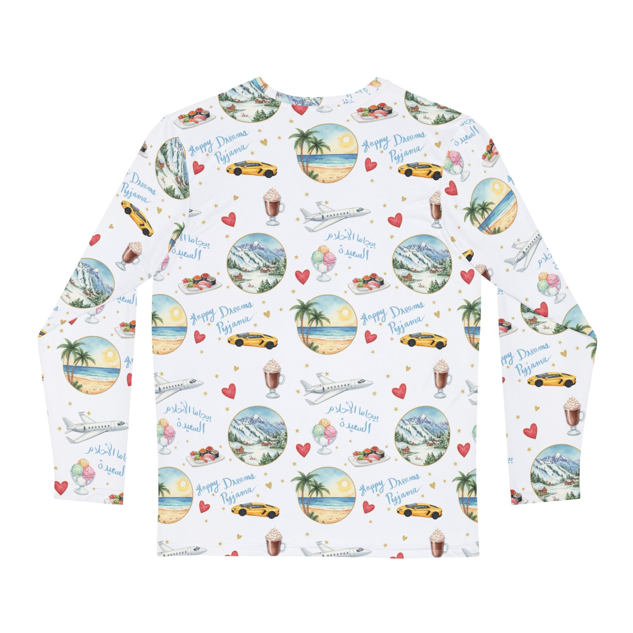 Dreaming of Vacation Men’s Pyjama Top