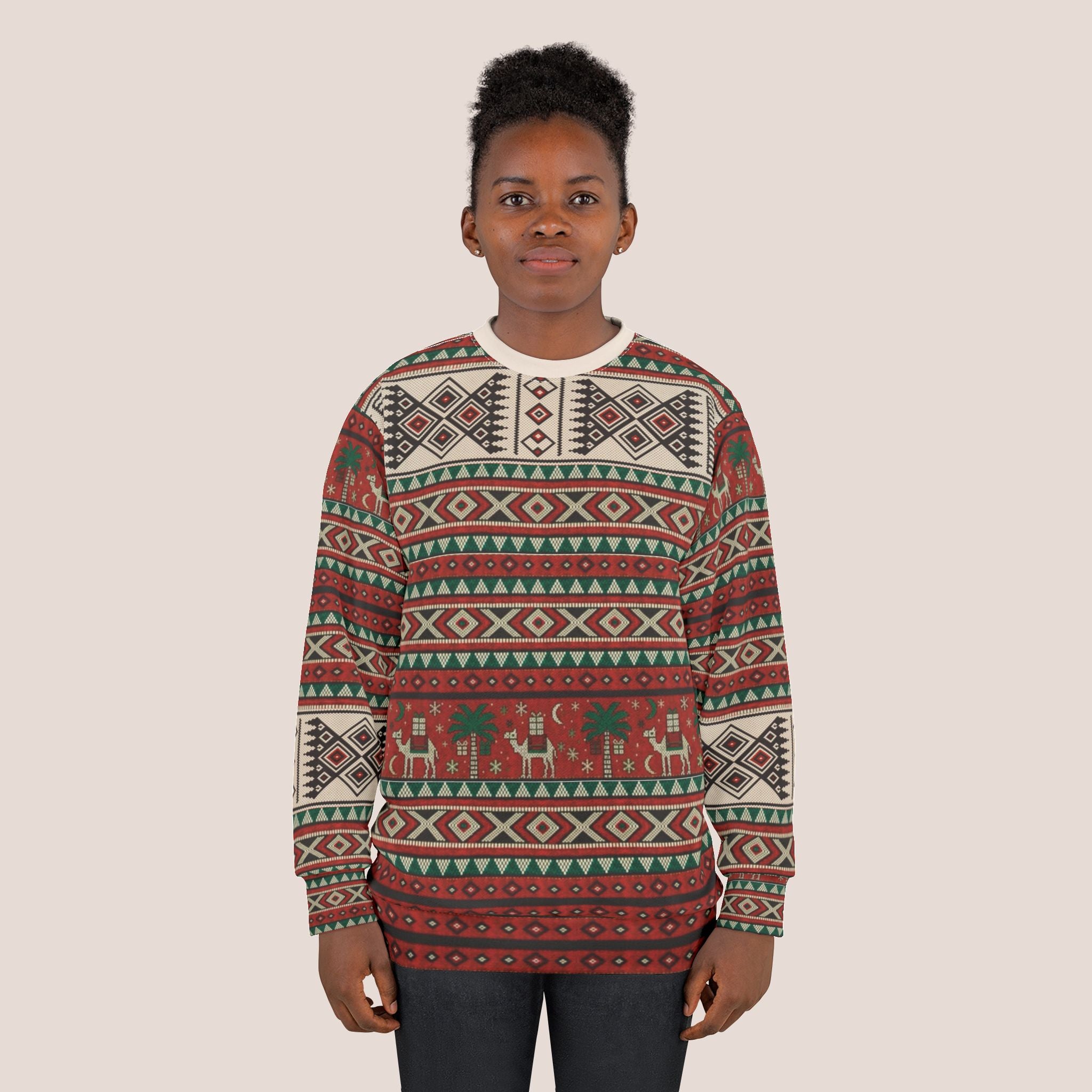 Christmas In Arabia Lightweight Sweatshirt