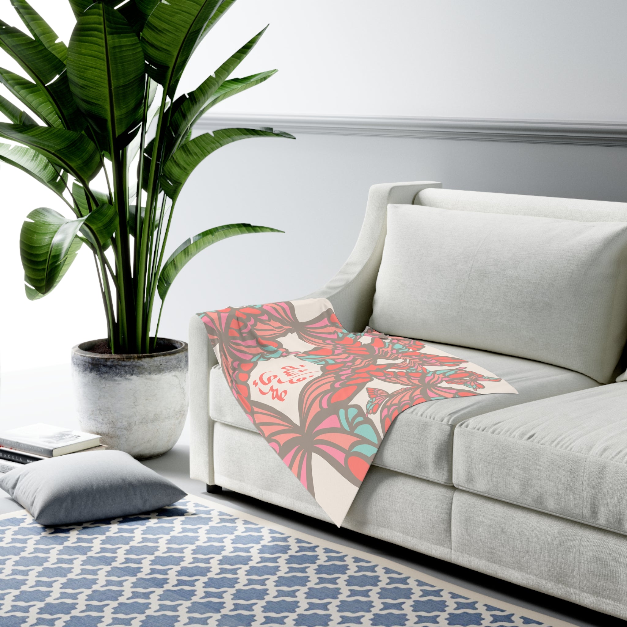 Wild Butterflies Baby Swaddle