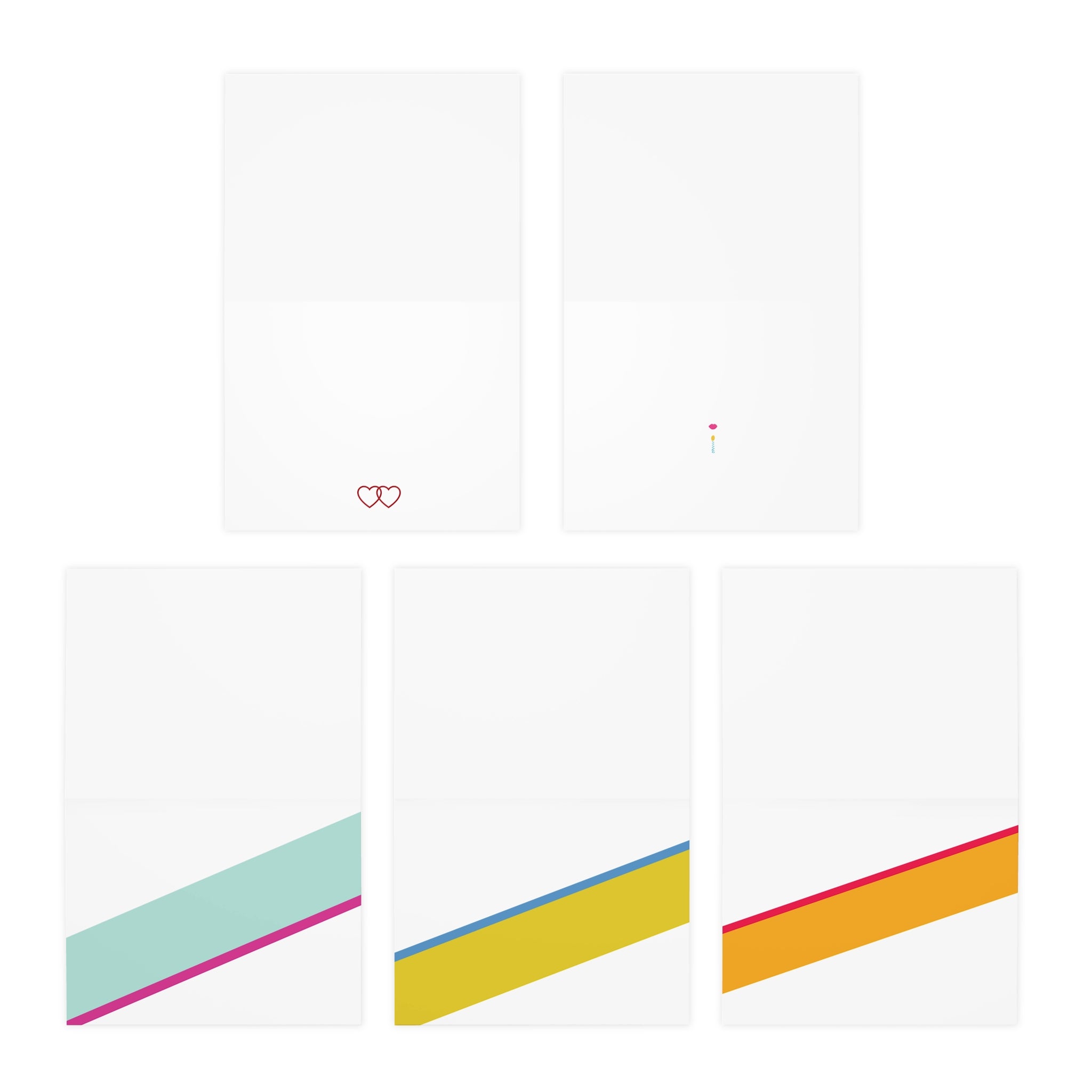 Vintage Celebrations | 5-Pack of Luxe Greeting cards