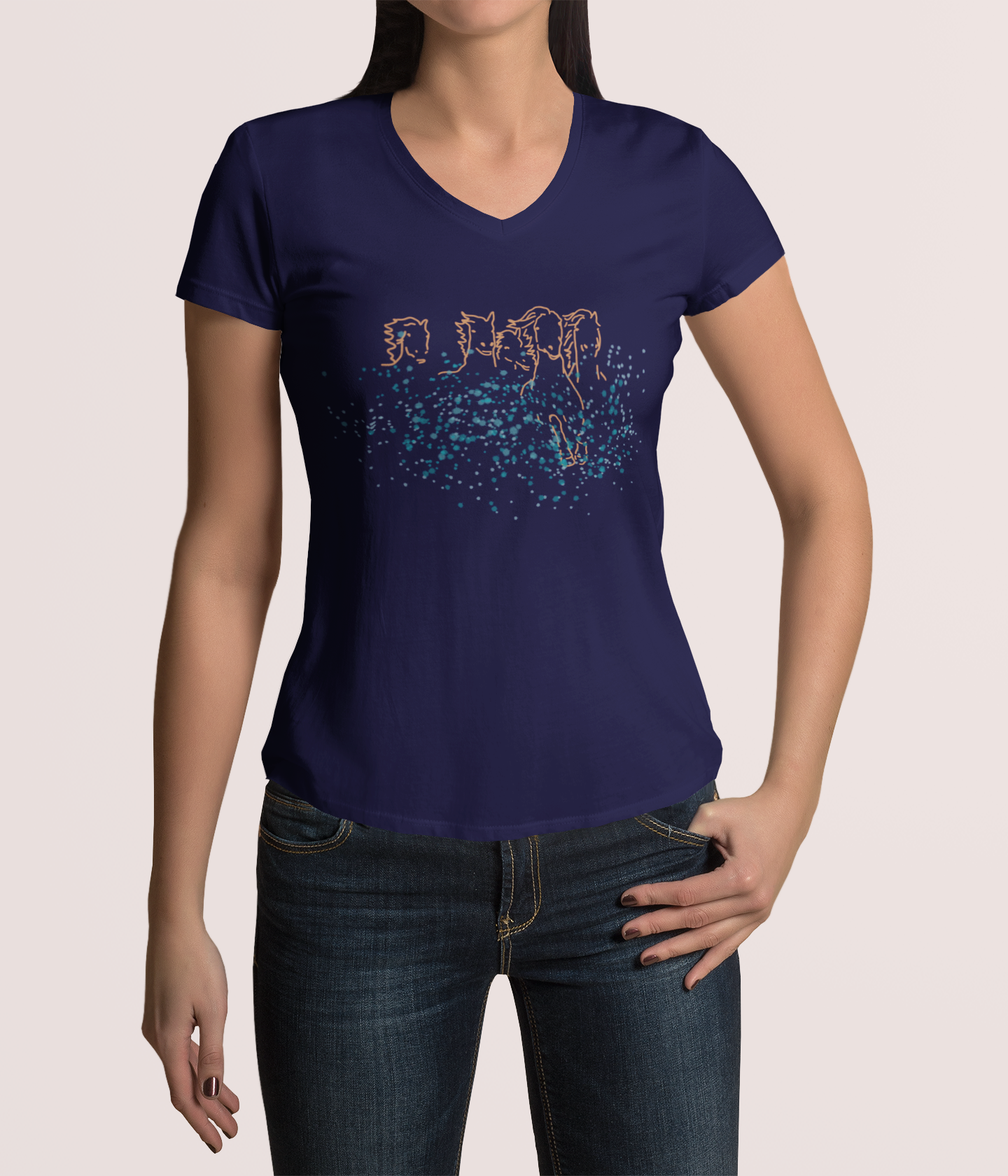Running with The Herd Tee