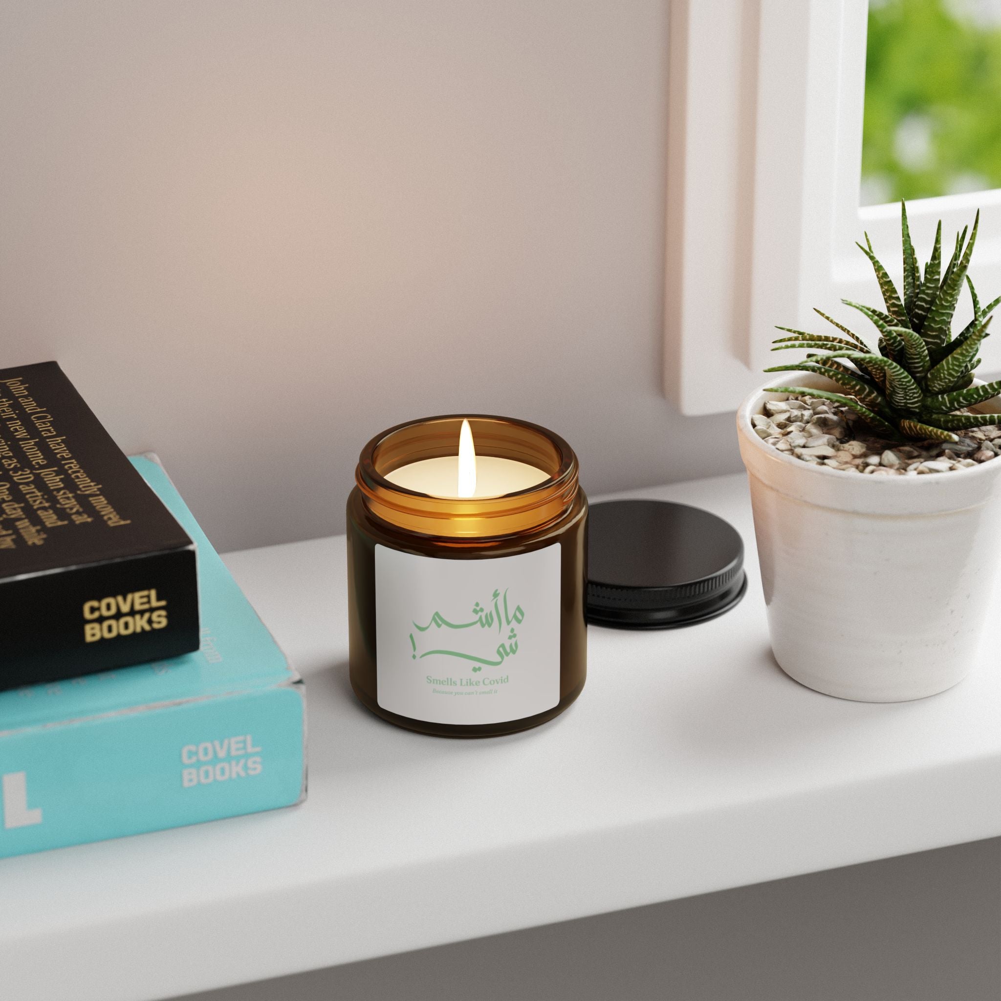 Can’t Smell Unscented Soy Candle