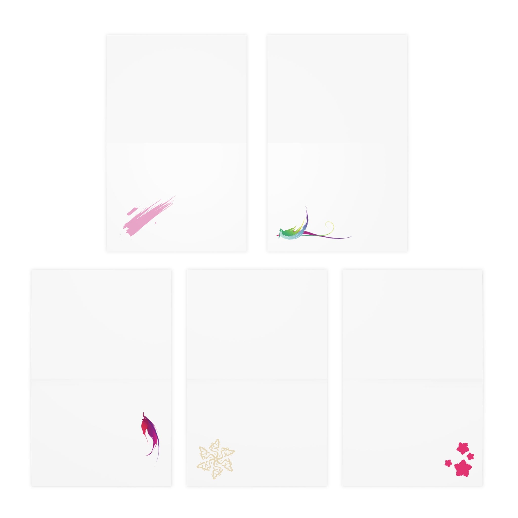 Colorful Eid | 5-Pack of Luxe Greeting cards