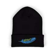 Feather on My Head Beanie