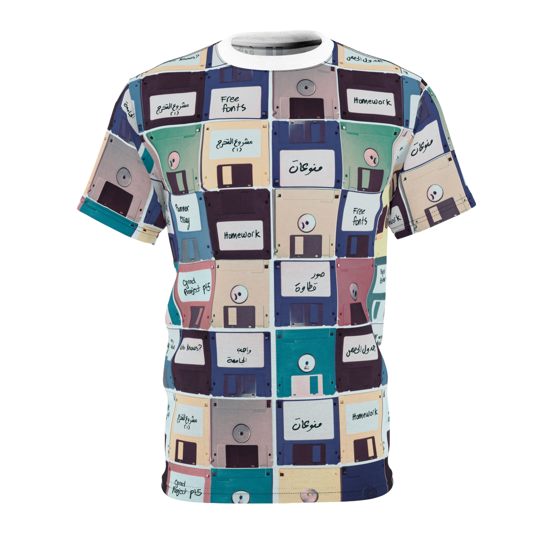 My Floppy Discs from Uni - Unisex Tee
