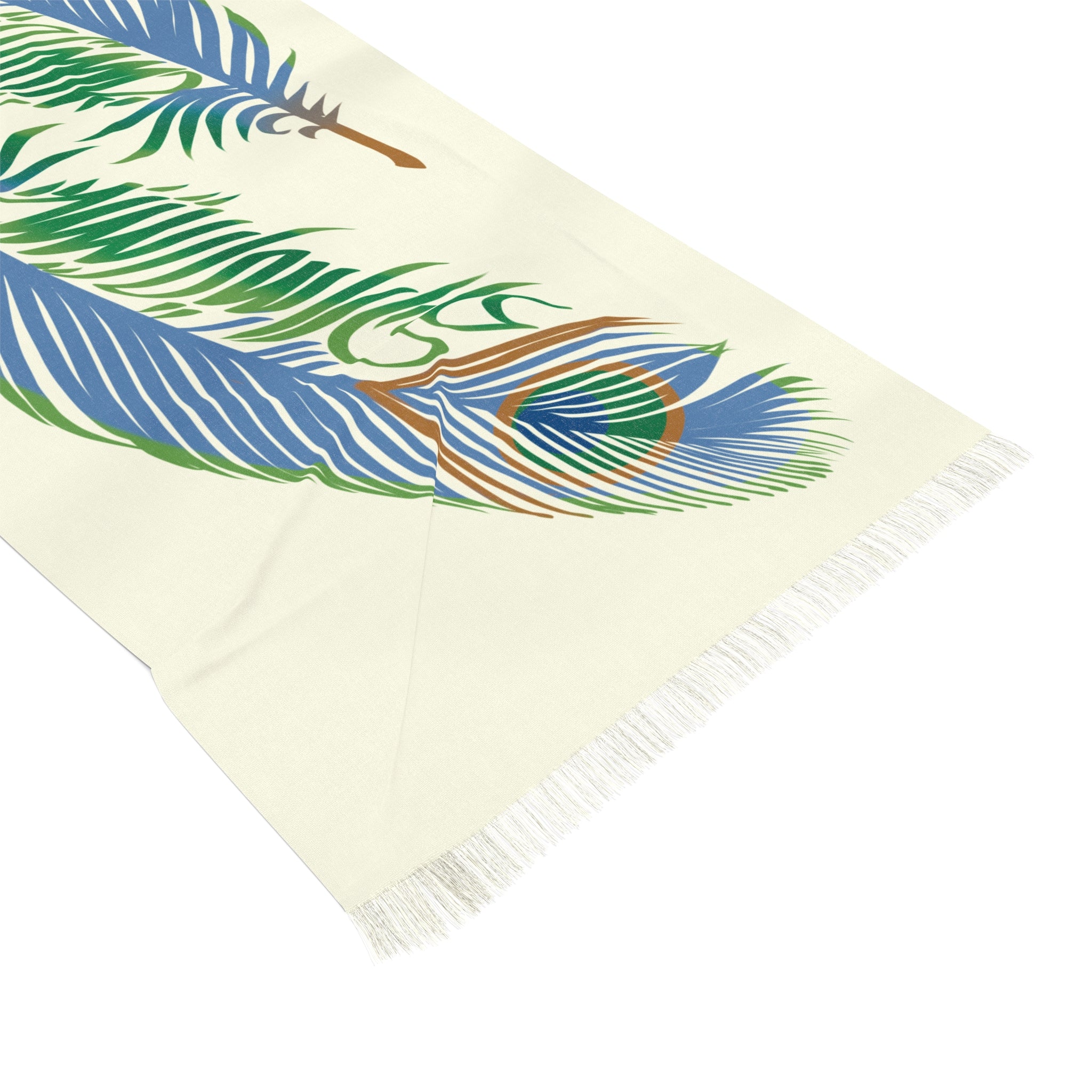 Tropical Feather Scarf