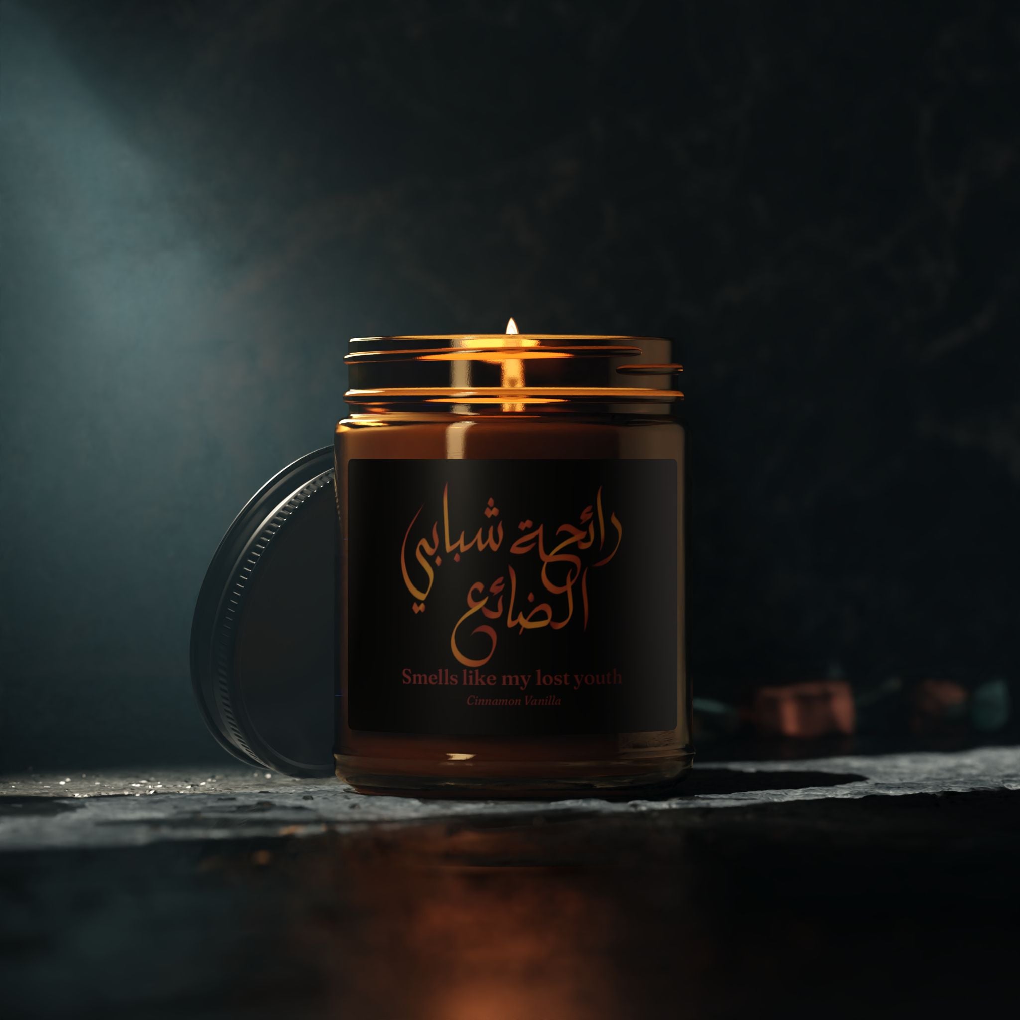 Lost Youth Cinnamon Scented Soy Candle
