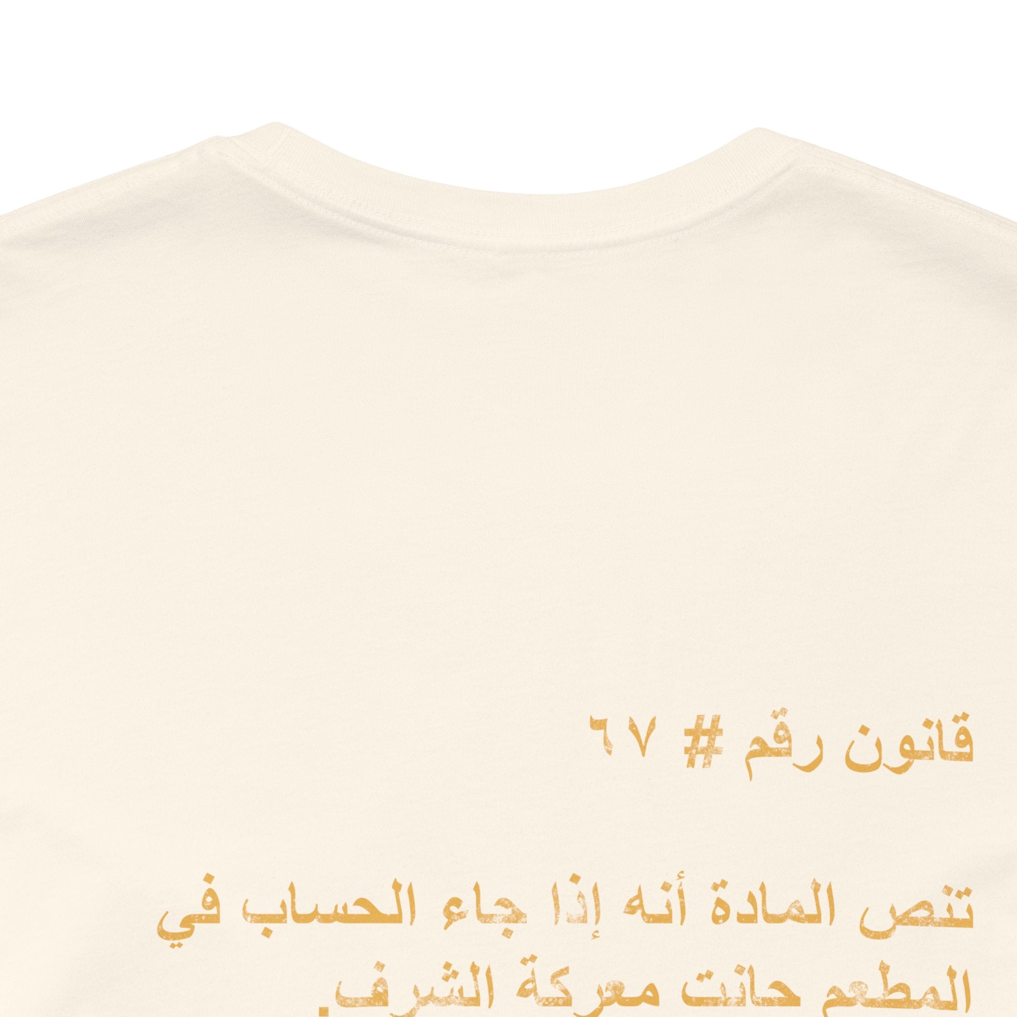 Arab Rule no.67: The Bill
