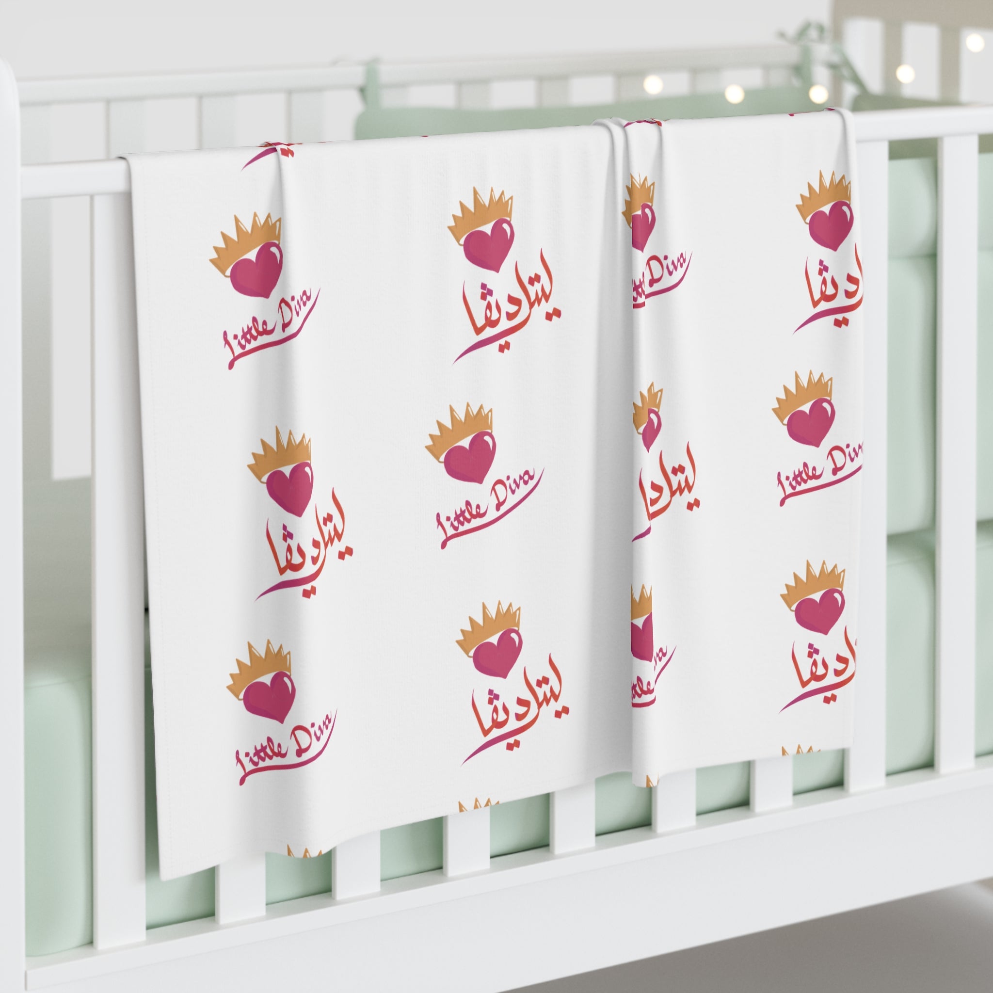 Bilingual Little Diva Baby Swaddle
