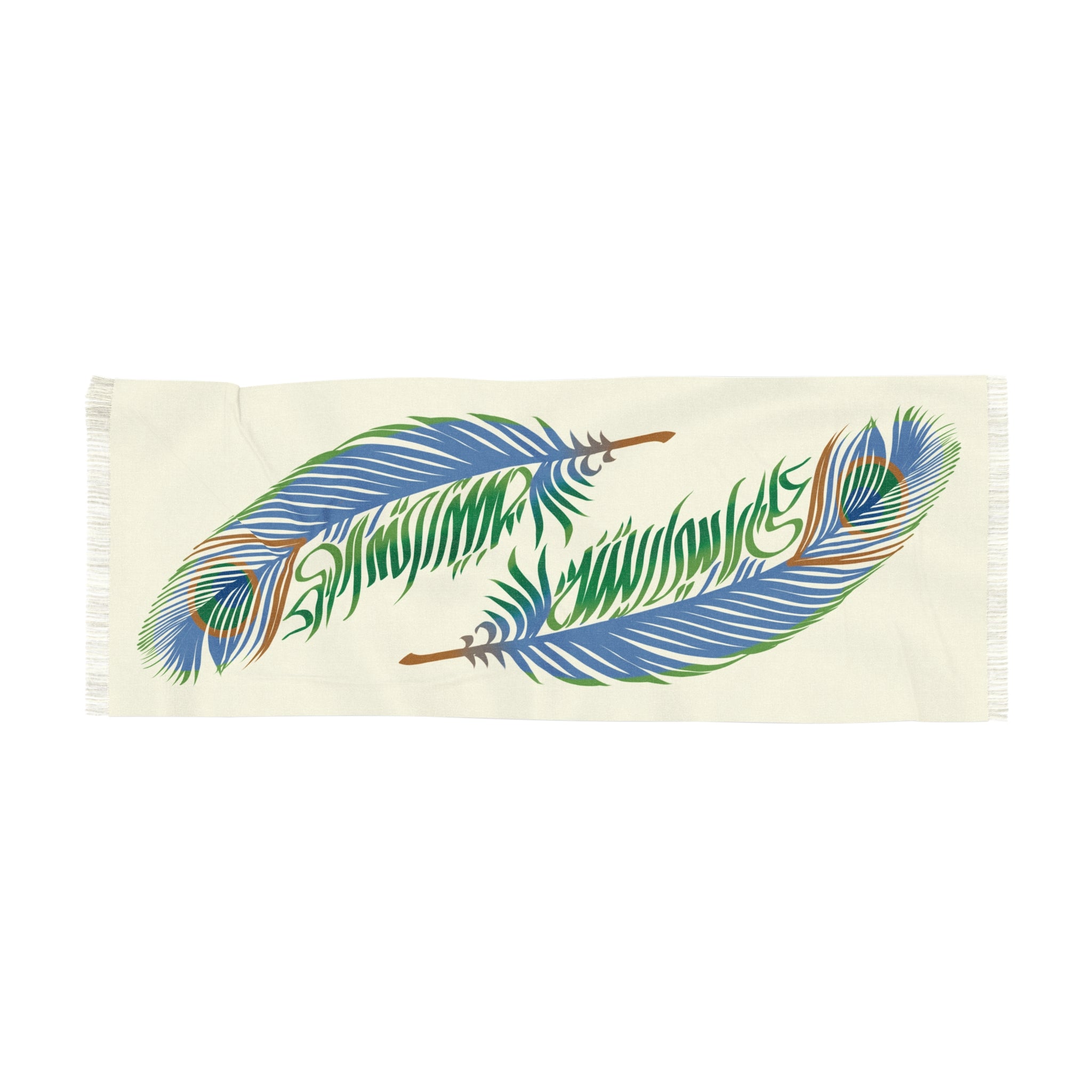 Tropical Feather Scarf