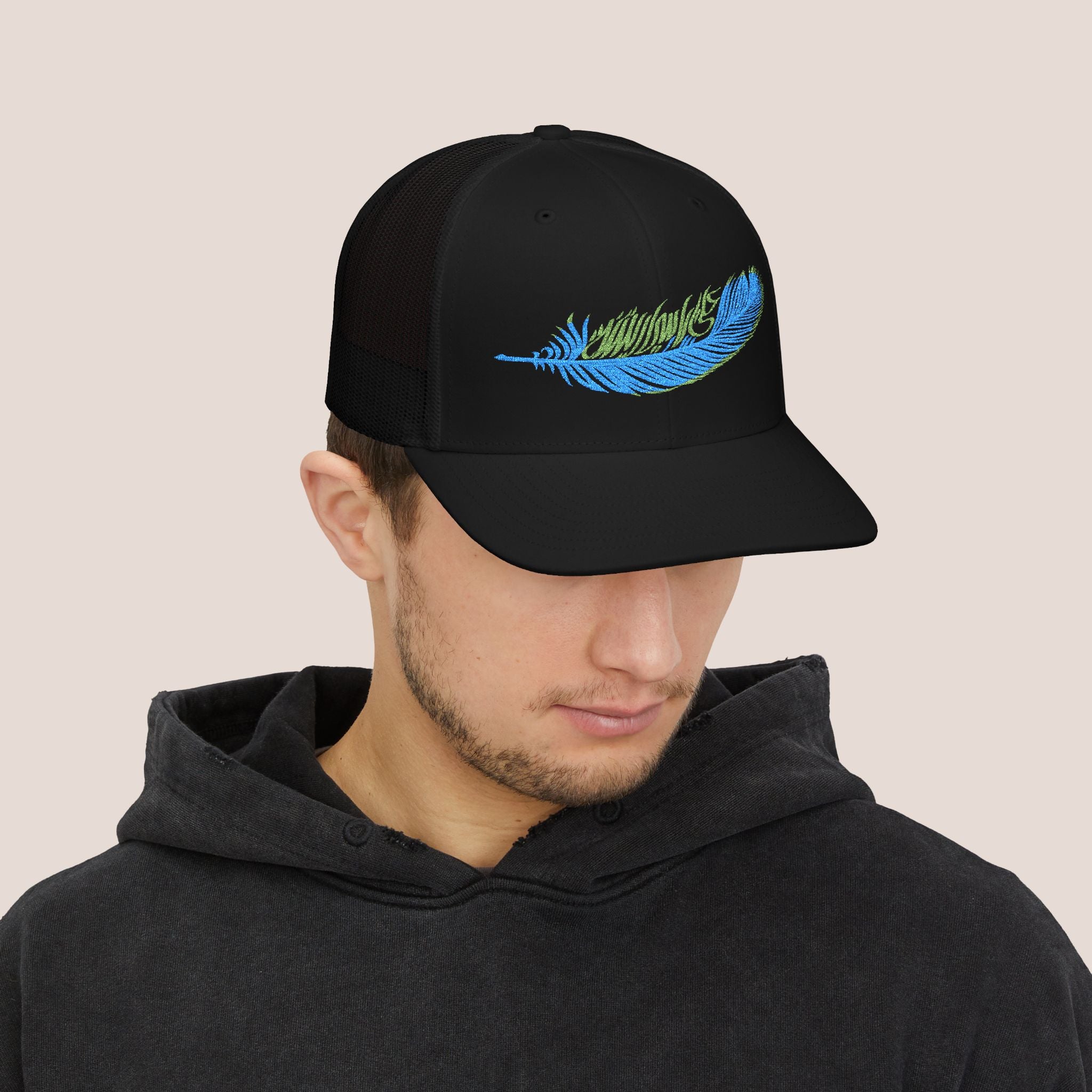 Feather On My Head SnapBack Trucker Cap