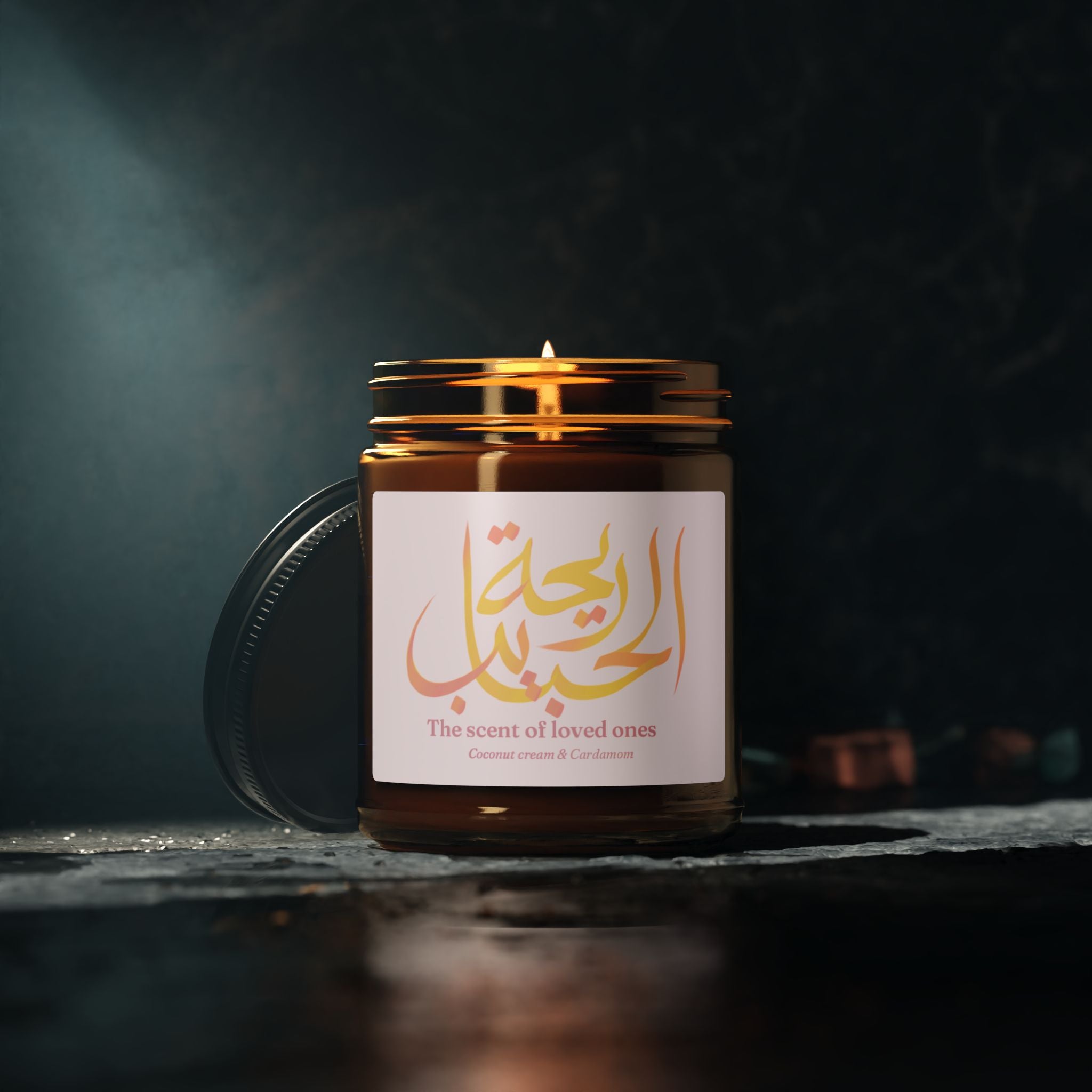 Loved Ones Coconut & Cardamom Scented Soy Candle