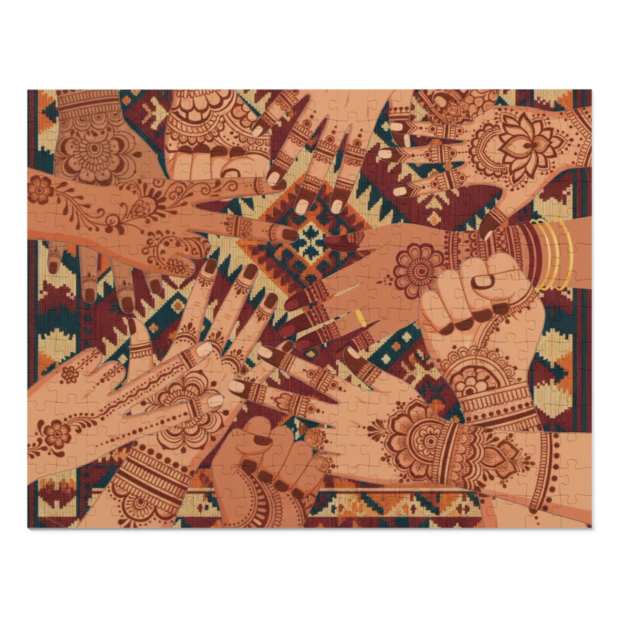 Henna Sadu Party Jigsaw Puzzle