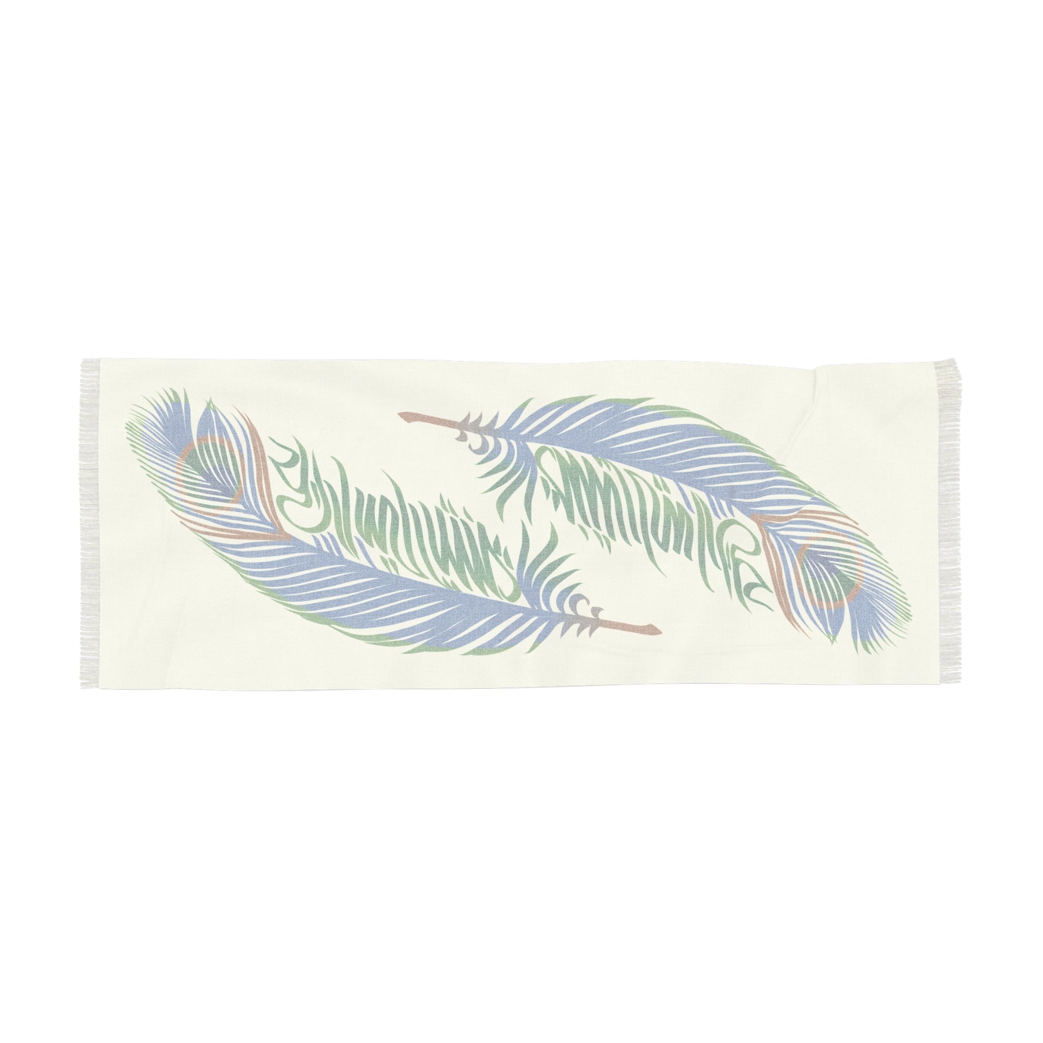 Tropical Feather Scarf