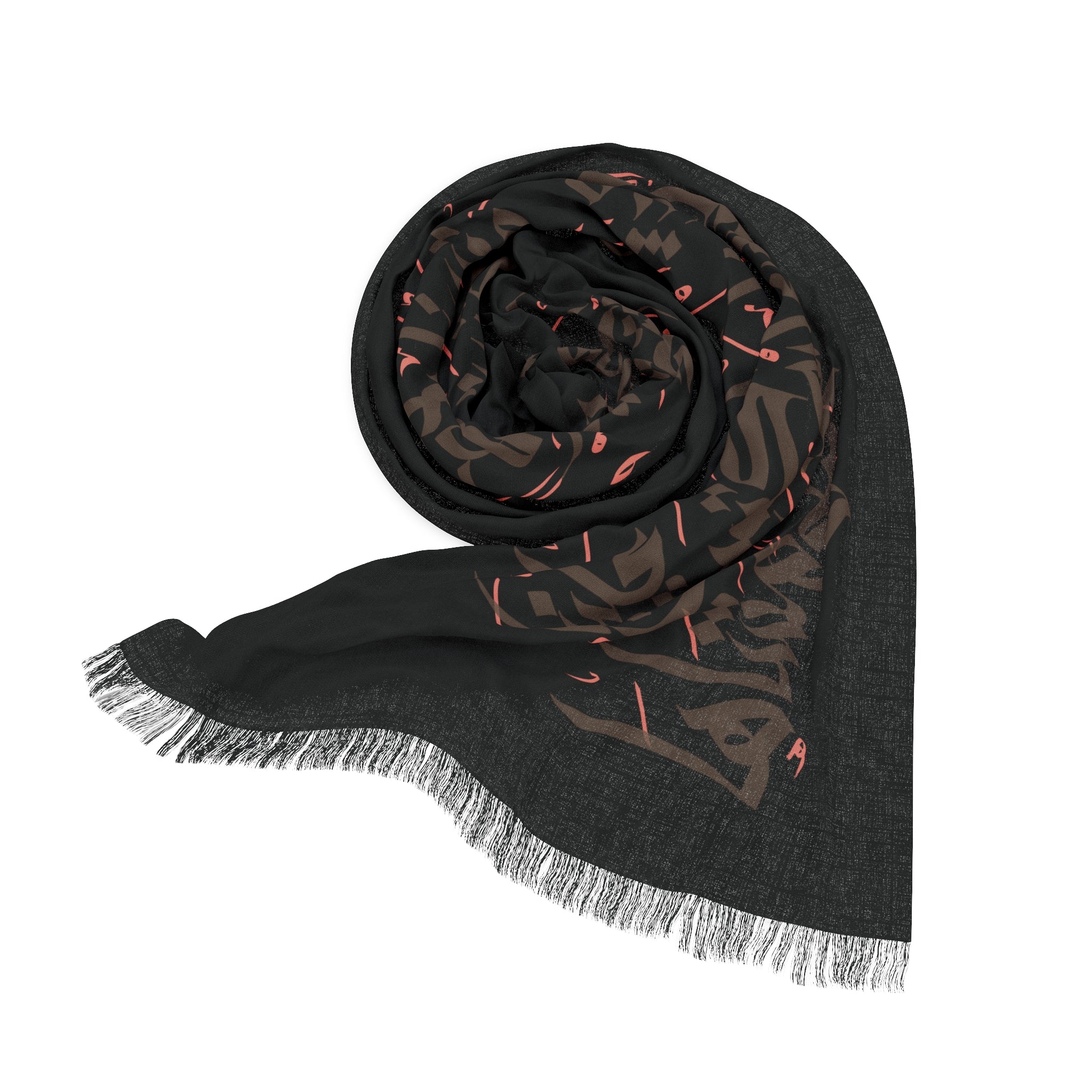 Dark Steps of Destiny poem Scarf