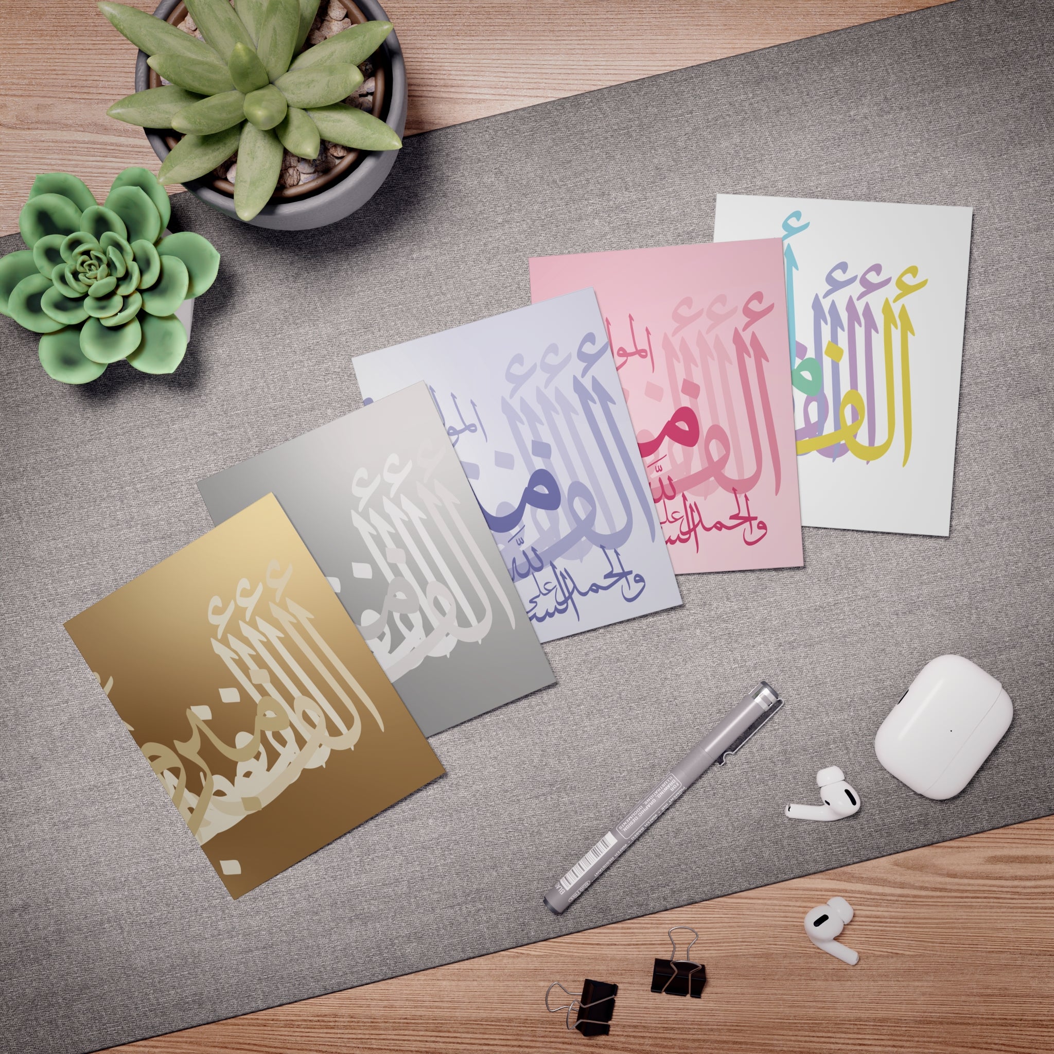 Alf Mabrook | 5-Pack of Luxe Congratulations Greeting cards